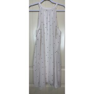 Gentle Fawn high neck Venecia cream dotted knee length dress sz M‎ NWT $115